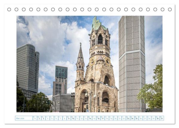 Produktbild: Deutschlands Kirchen (Tischkalender 2026 DIN A5 quer), CALVENDO Monatskalender