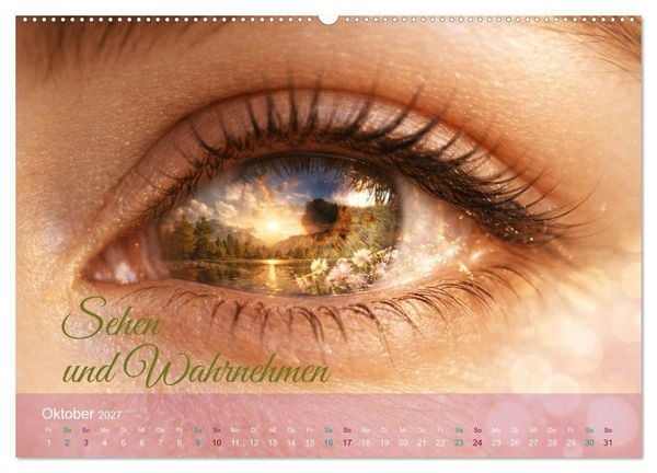 Produktbild: Sinnesmomente - Eine Reise durch die Wahrnehmung (Wandkalender 2027 DIN A2 quer), CALVENDO Monatskalender