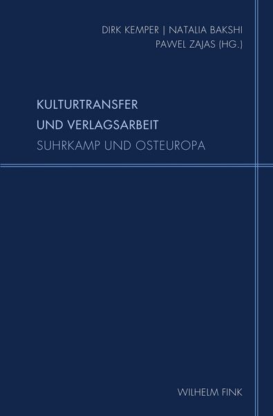 Produktbild: Kulturtransfer und Verlagsarbeit