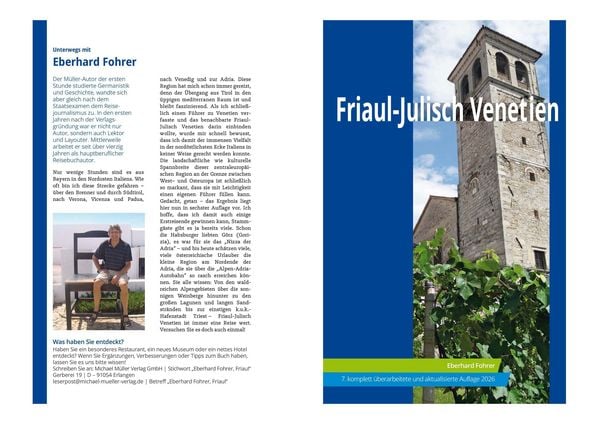 Produktbild: MICHAEL M&Uuml;LLER Reisef&uuml;hrer Friaul-Julisch Venetien