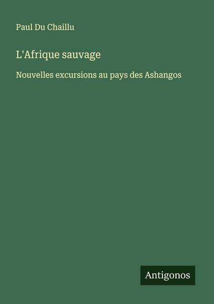 Produktbild: L'Afrique sauvage