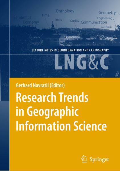 Produktbild: Research Trends in Geographic Information Science