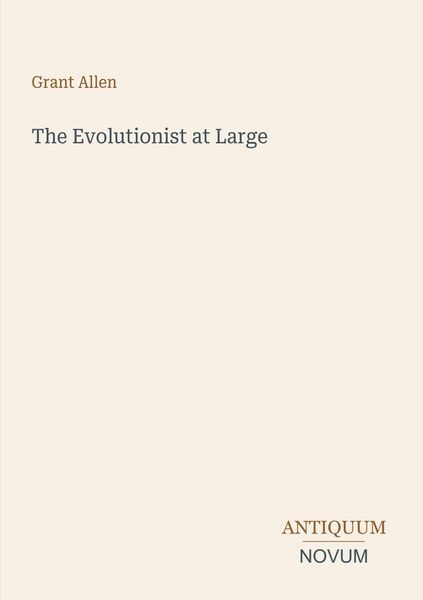 Produktbild: The Evolutionist at Large