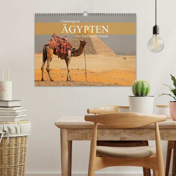 Produktbild: Unterwegs in &Auml;gypten - &uuml;ber Kairo nach Assuan (Wandkalender 2027 DIN A3 quer), CALVENDO Monatskalender