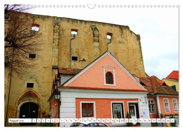 Produktbild: Melk und D&uuml;rnstein, zwei malerische St&auml;dtchen in der Wachau (Wandkalender 2026 DIN A3 quer), CALVENDO Monatskalender