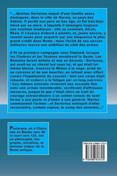 Produktbild: Vie de Sertorius