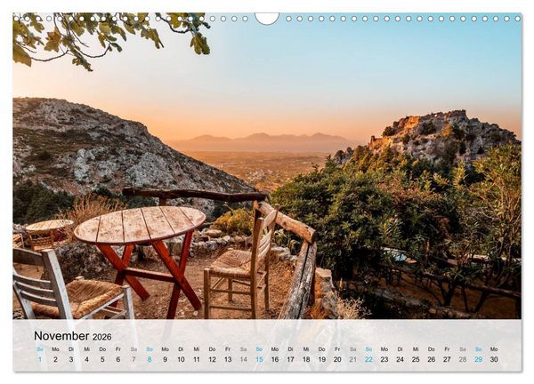 Produktbild: Kos - Insel des Hippokrates (Wandkalender 2026 DIN A3 quer), CALVENDO Monatskalender