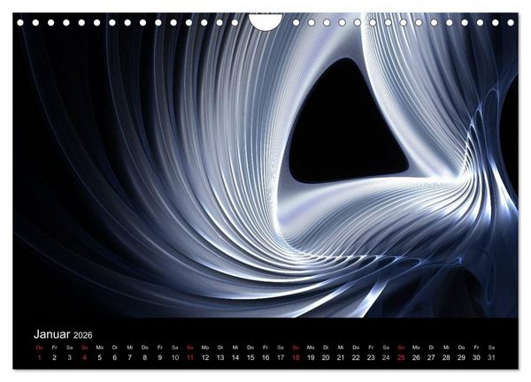 Produktbild: unbekannte Welten (Wandkalender 2026 DIN A4 quer), CALVENDO Monatskalender