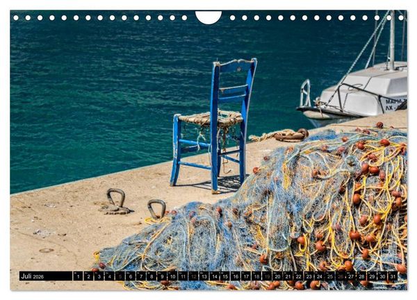 Produktbild: Mediterrane Ansichten 2026 (Wandkalender 2026 DIN A4 quer), CALVENDO Monatskalender