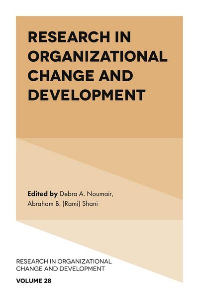 Produktbild: Research in Organizational Change and Development
