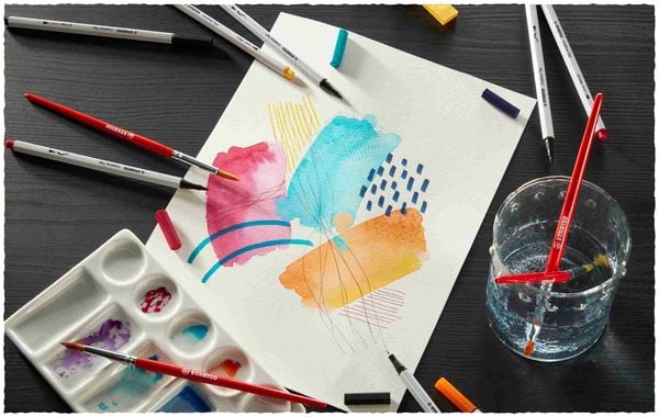 Produktbild: STABILO Filzstift & Fineliner Multi-Liner-Set - Creative Tips - ARTY, 30er Metalletui - CLASSIC