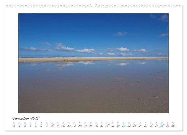 Produktbild: Amrum - Farben einer Insel (Wandkalender 2026 DIN A2 quer), CALVENDO Monatskalender