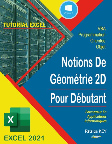 Produktbild: Notions de geometrie 2d avec excel 2021