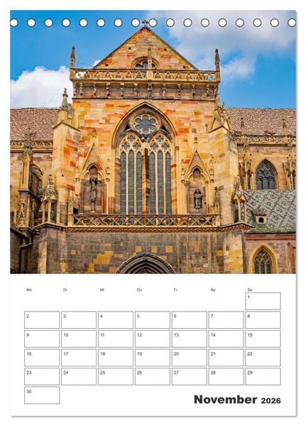 Produktbild: Colmar - Impressionen (Tischkalender 2026 DIN A5 hoch), CALVENDO Monatskalender