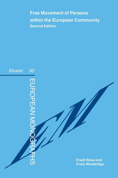 Produktbild: Free Movement of Persons Within the European Community, Second Edition