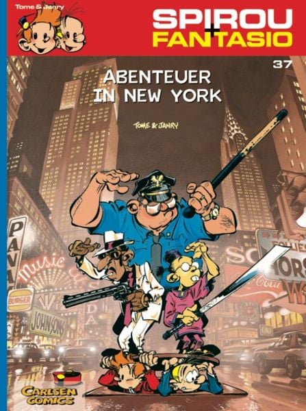 Spirou und Fantasio 37: Abenteuer in New York, Taschenbuch von Janry , Tome, Carlsen, 9783551772374