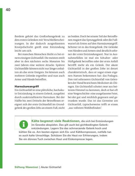 Produktbild: Gut essen bei Gicht