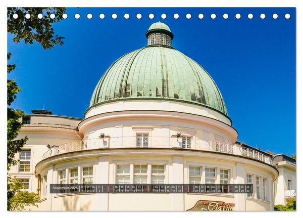 Produktbild: Bad Wildungen, Kurstadt mit Herz (Tischkalender 2026 DIN A5 quer), CALVENDO Monatskalender