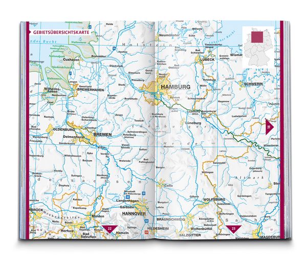 Produktbild: Fahrradlust Deutschland 100 Traumtouren