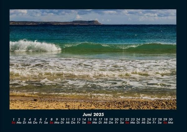 Produktbild: Meereslandschaft 2025 Fotokalender DIN A4
