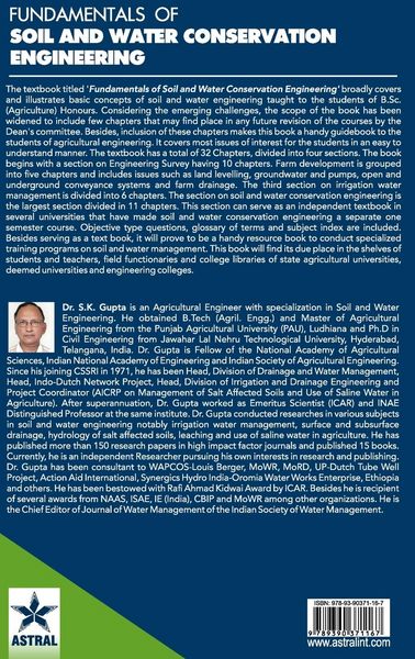 Produktbild: Fundamentals of Soil and Water Conservation Engineering