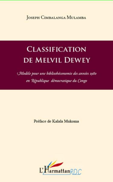 Produktbild: Classification de melvil dewey - modele pour une bibliotheco
