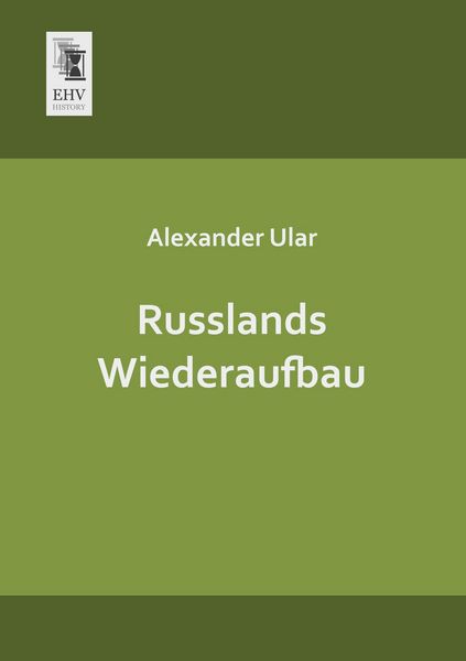 Produktbild: Russlands Wiederaufbau