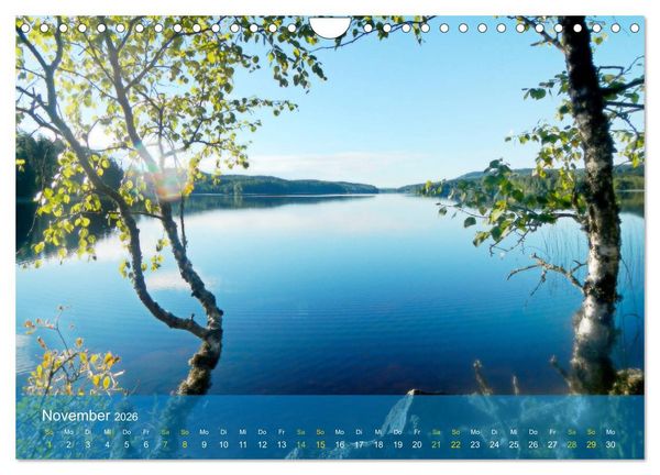 Produktbild: Zauberhaftes V&auml;rmland (Wandkalender 2026 DIN A4 quer), CALVENDO Monatskalender