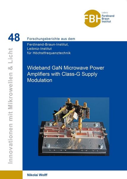 Produktbild: Wideband GaN Microwave Power Amplifiers with Class-G Supply Modulation