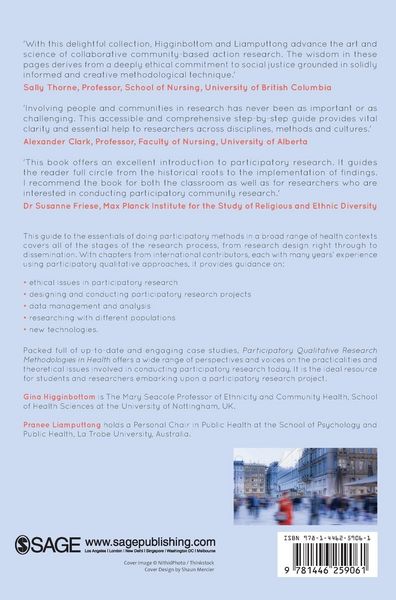 Produktbild: Participatory Qualitative Research Methodologies in Health