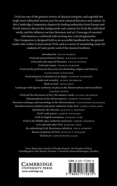 Produktbild: The Cambridge Companion to Ovid