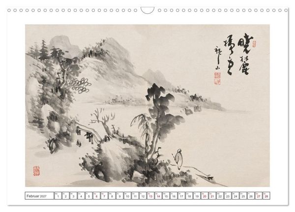 Produktbild: Yoshitsugu Haizan (Wandkalender 2027 DIN A3 quer), CALVENDO Monatskalender