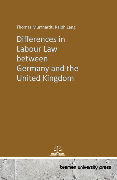 Produktbild: Differences in labour law between Germany and the United Kingdom