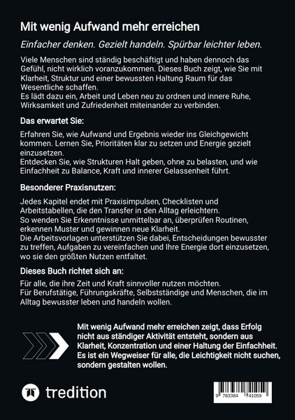 Produktbild: Mit wenig Aufwand mehr erreichen