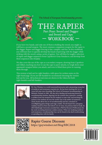 Produktbild: The Rapier Part Four Sword and Dagger and Sword and Cape Workbook