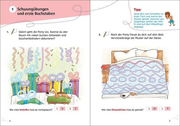 Produktbild: Lesel&ouml;wen Lernhilfen - Schreiben lernen - 1. Klasse