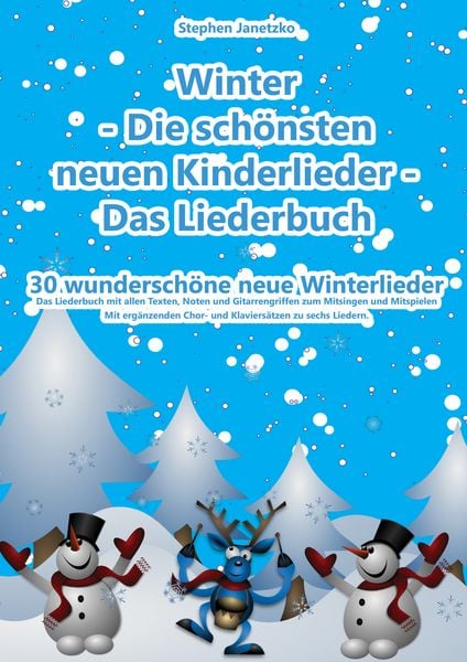 Produktbild: Winter - Die sch&ouml;nsten neuen Kinderlieder - Das Liederbuch