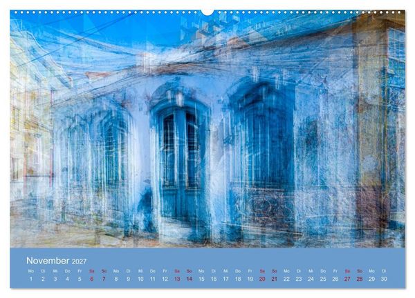 Produktbild: Architektur der Kanaren - Fotografie trifft Impressionismus (hochwertiger Premium Wandkalender 2027 DIN A2 quer), Kunstdruck in Hochglanz