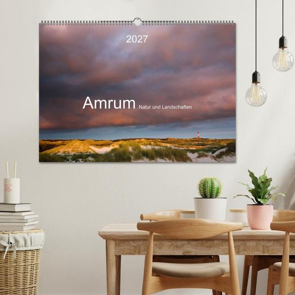 Produktbild: Amrum. Natur und Landschaften (Wandkalender 2027 DIN A2 quer), CALVENDO Monatskalender
