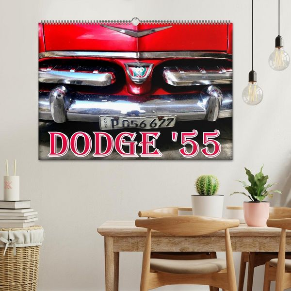 Produktbild: DODGE '55 (Wandkalender 2026 DIN A2 quer), CALVENDO Monatskalender