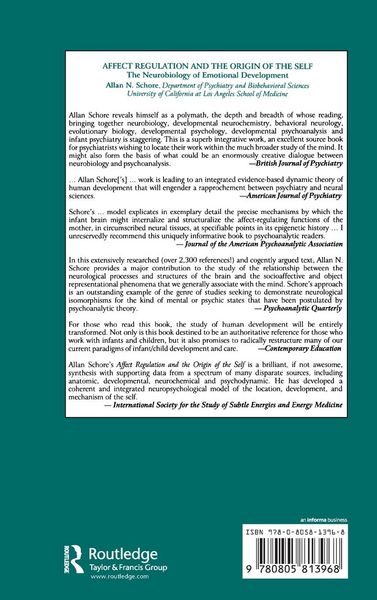 Produktbild: Affect Regulation and the Origin of the Self