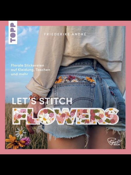 Produktbild: Let's Stitch Flowers by @fredi_boldt
