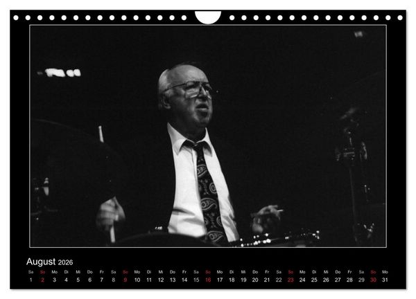 Produktbild: Jazz onstage (Wandkalender 2026 DIN A4 quer), CALVENDO Monatskalender