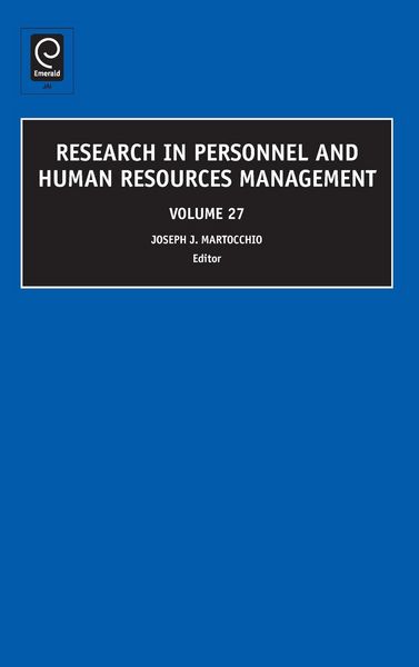 Produktbild: Research in Personnel and Human Resources Management