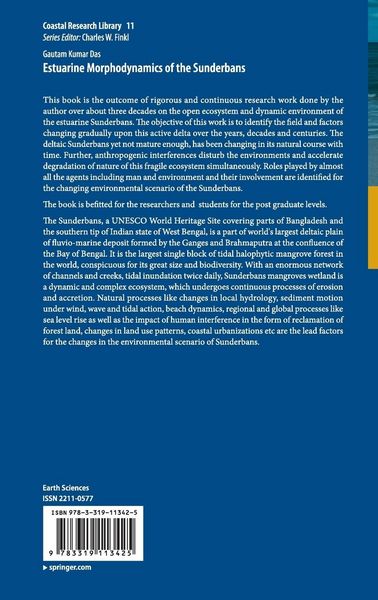Produktbild: Estuarine Morphodynamics of the Sunderbans