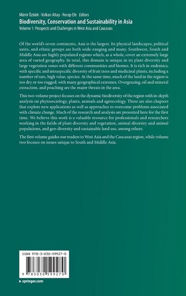 Produktbild: Biodiversity, Conservation and Sustainability in Asia