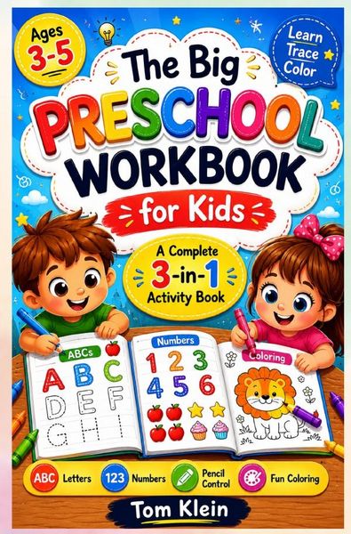 Produktbild: The Big Preschool Workbook for Kids