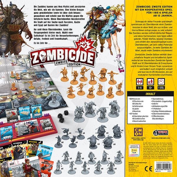 Produktbild: Zombicide 2. Edition DE