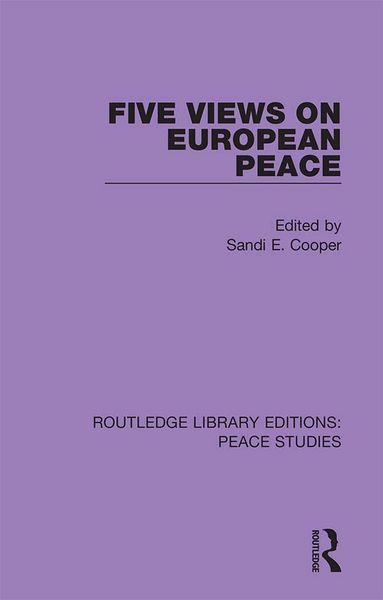 Produktbild: Five Views on European Peace