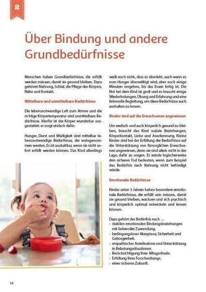 Produktbild: Kinder in der Krippe achtsam begleiten